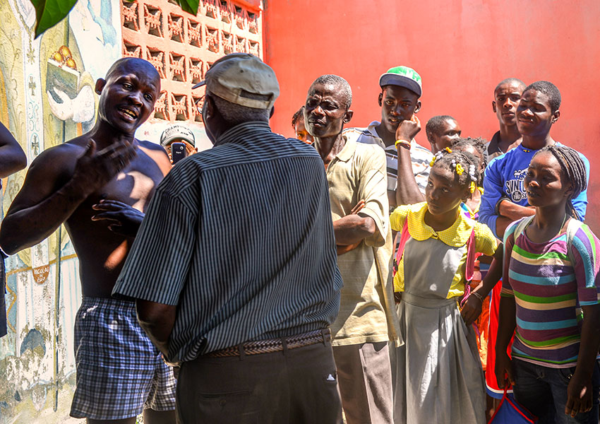 We battle voodoo is in every part of Haiti, every day! 