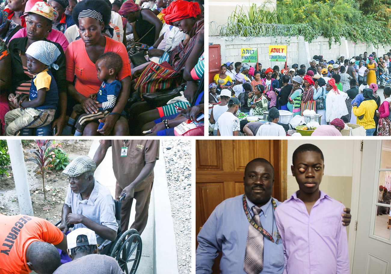 Jesus Healing Center Clinic Crowds