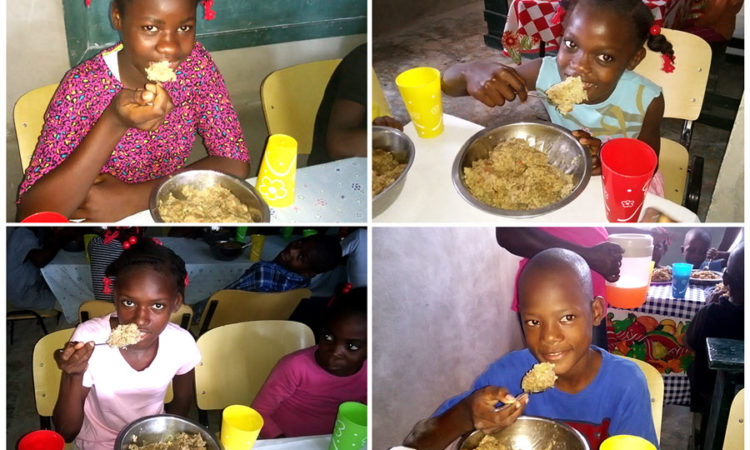 Feeding the Children in Haiti