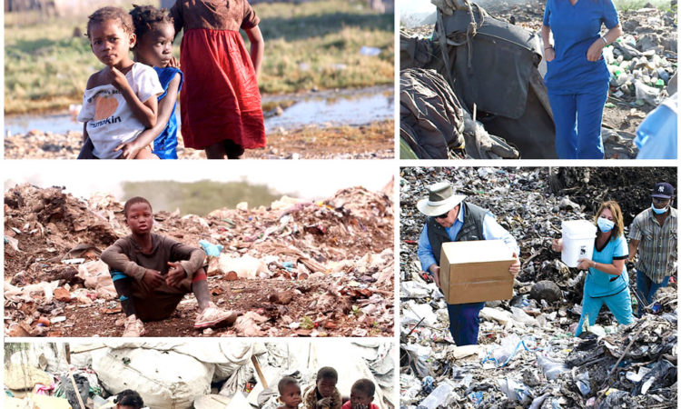 Special Christmas for children living in the garbage dump