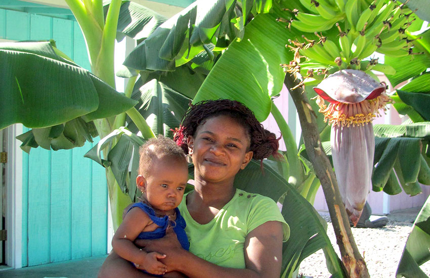 Fresh fruit for their families, and the children love it