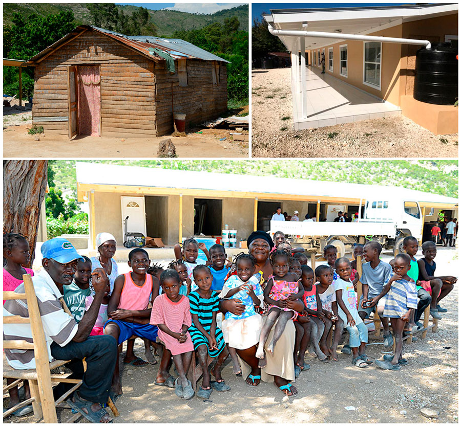 Dedication of new orphanage for Madamn Adeline: 1-26-18  8:50 AM