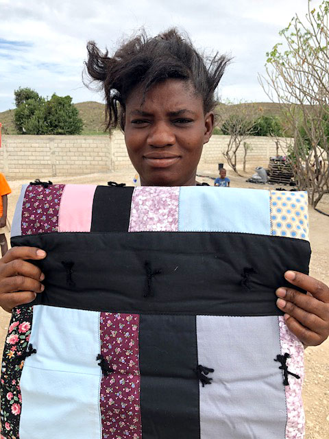 Beautiful Blankets for the Poor in Haiti:  1-6-18  3:00 PM