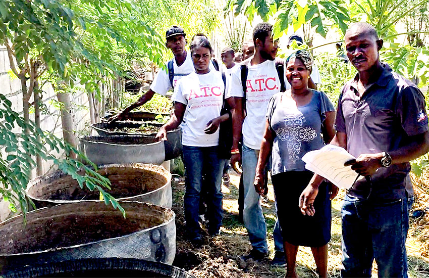 Through our Agricultural Training Programs, we teach them ways to improve their land.