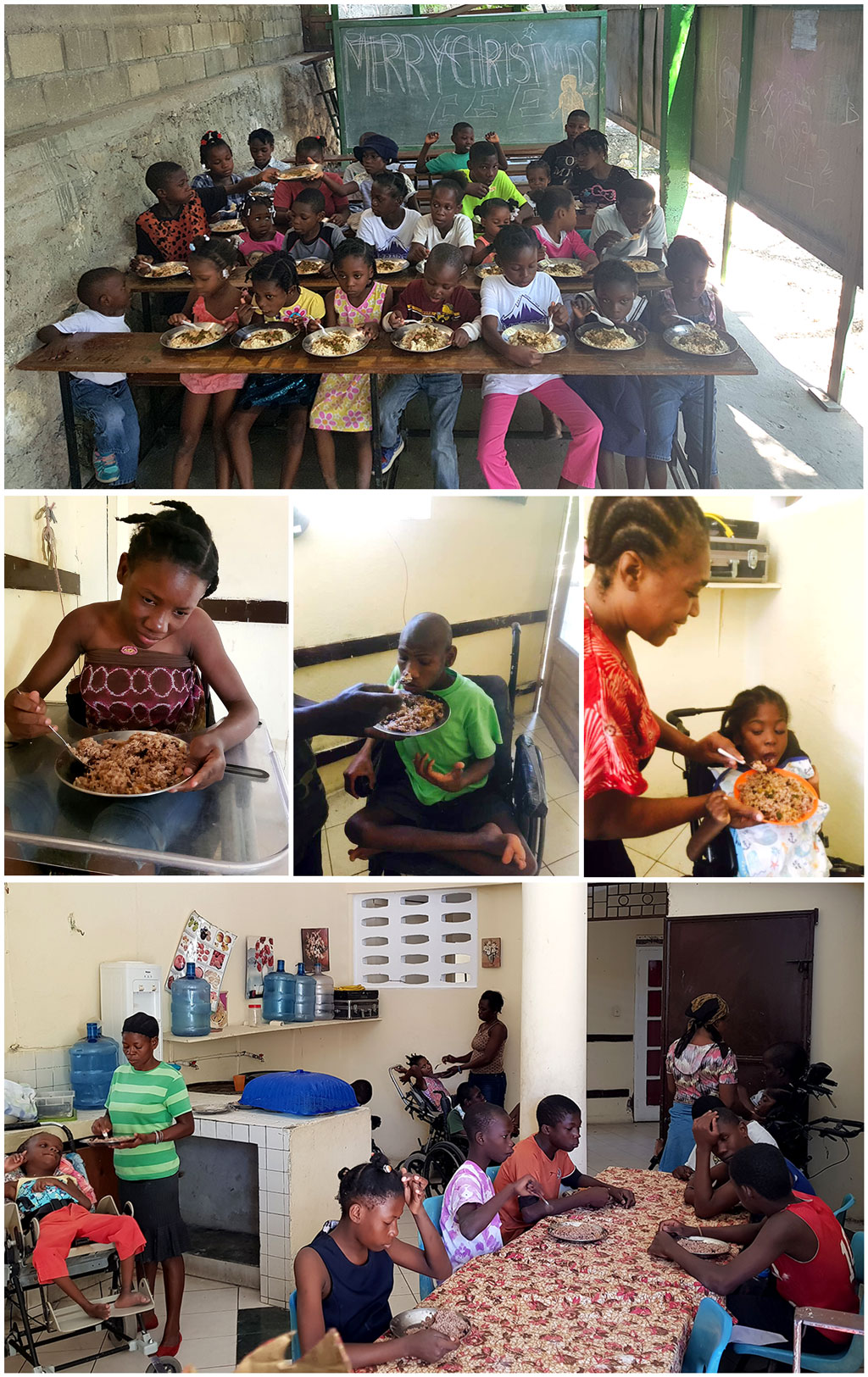 Feeding the children of Haiti:  2-16-17  2:00 PM