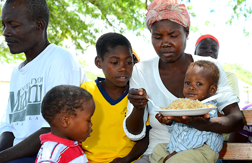 Haitian children are considered gifts from God.