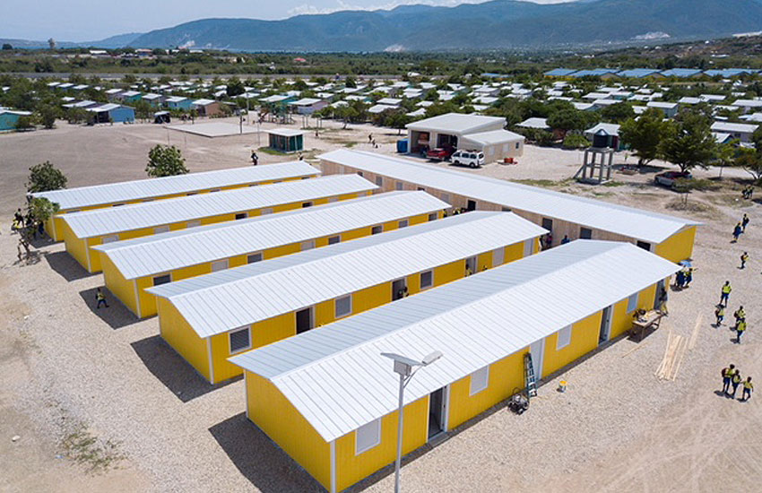 Mark and his crew worked on the additions to the Miracle Village School.