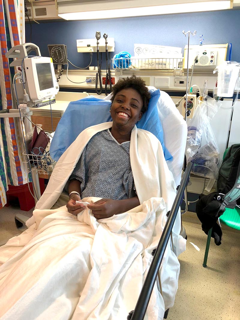 Dimelia has tough surgery:  4-3-18  4:05 PM