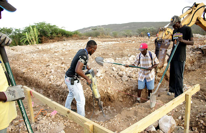 We have started clearing and preparing the land for our new Birthing Center!