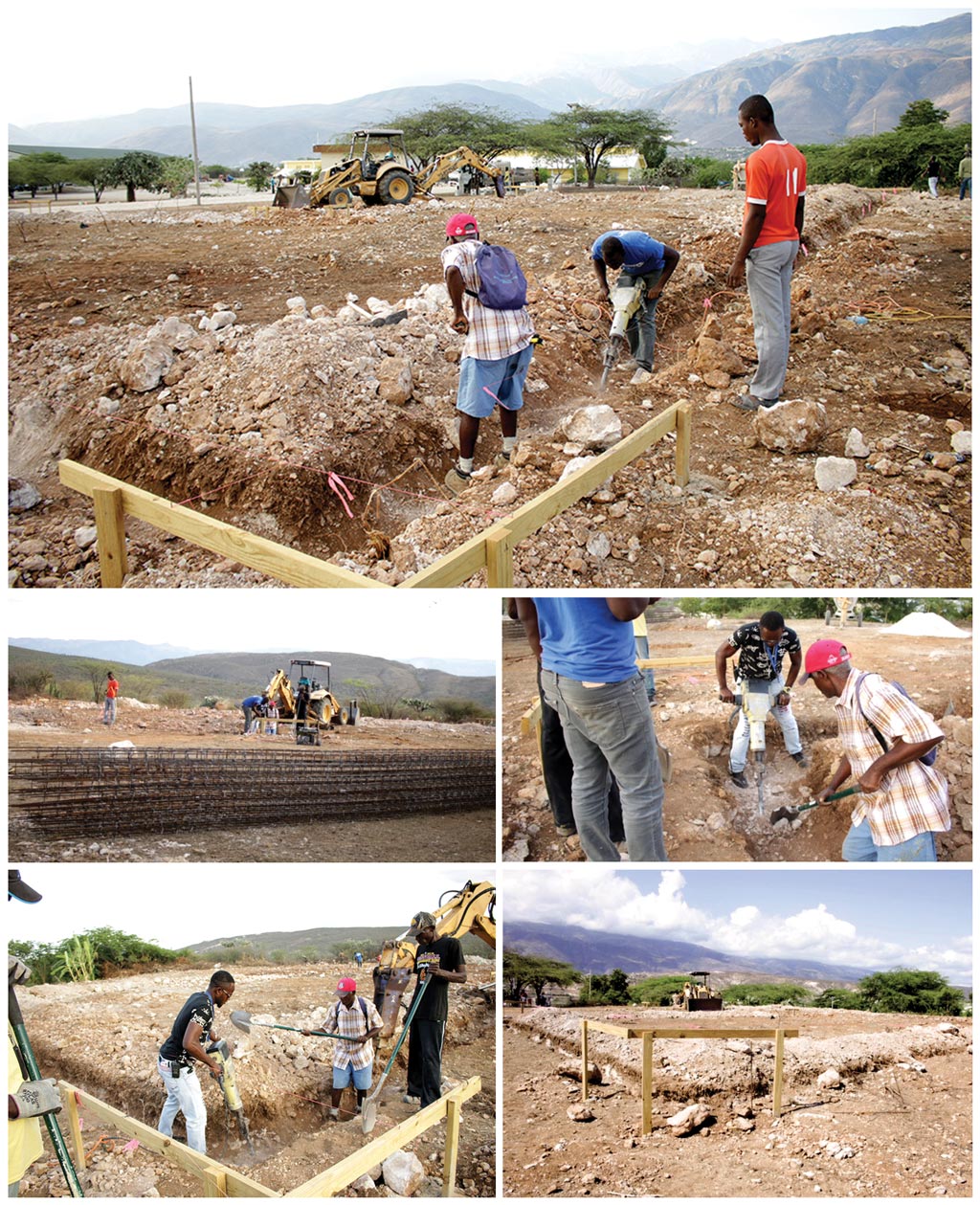 Progress on the Birthing Center:  4-3-18  12:45 PM