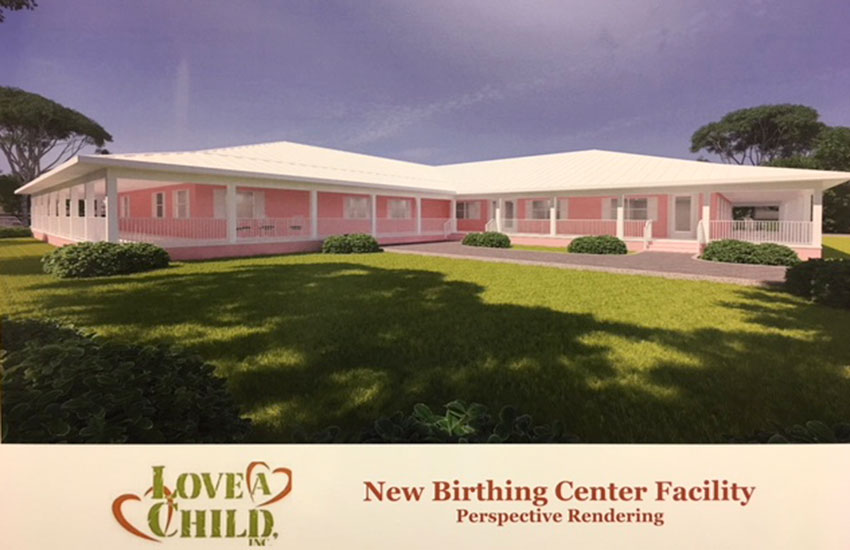 Proposed new Birthing and Learning Center.