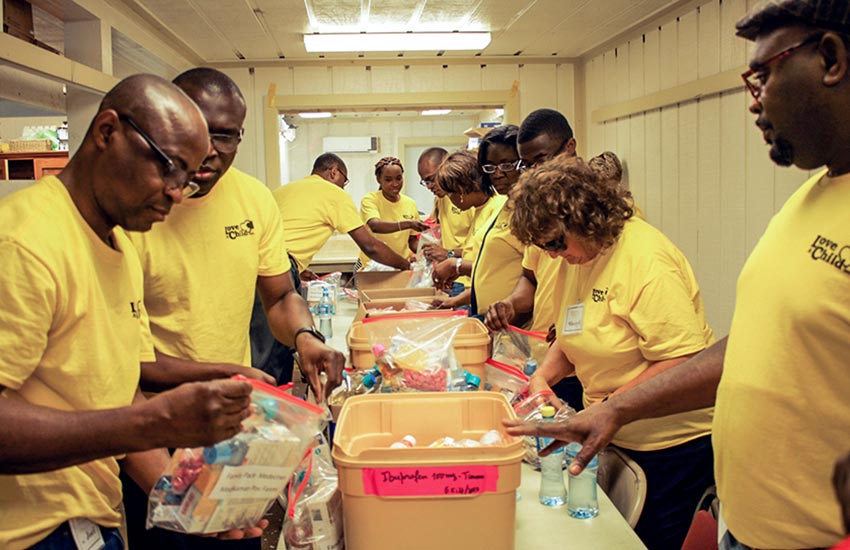 Mobile Medical Clinic team to visit the Voodoo village in Chambrun. 