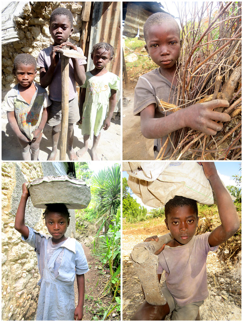 Working Haitian Children:  5-3-18  2:30 PM