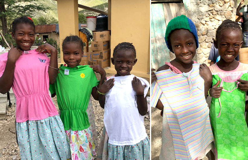 Just look at the faces of these cuties! They were so happy!