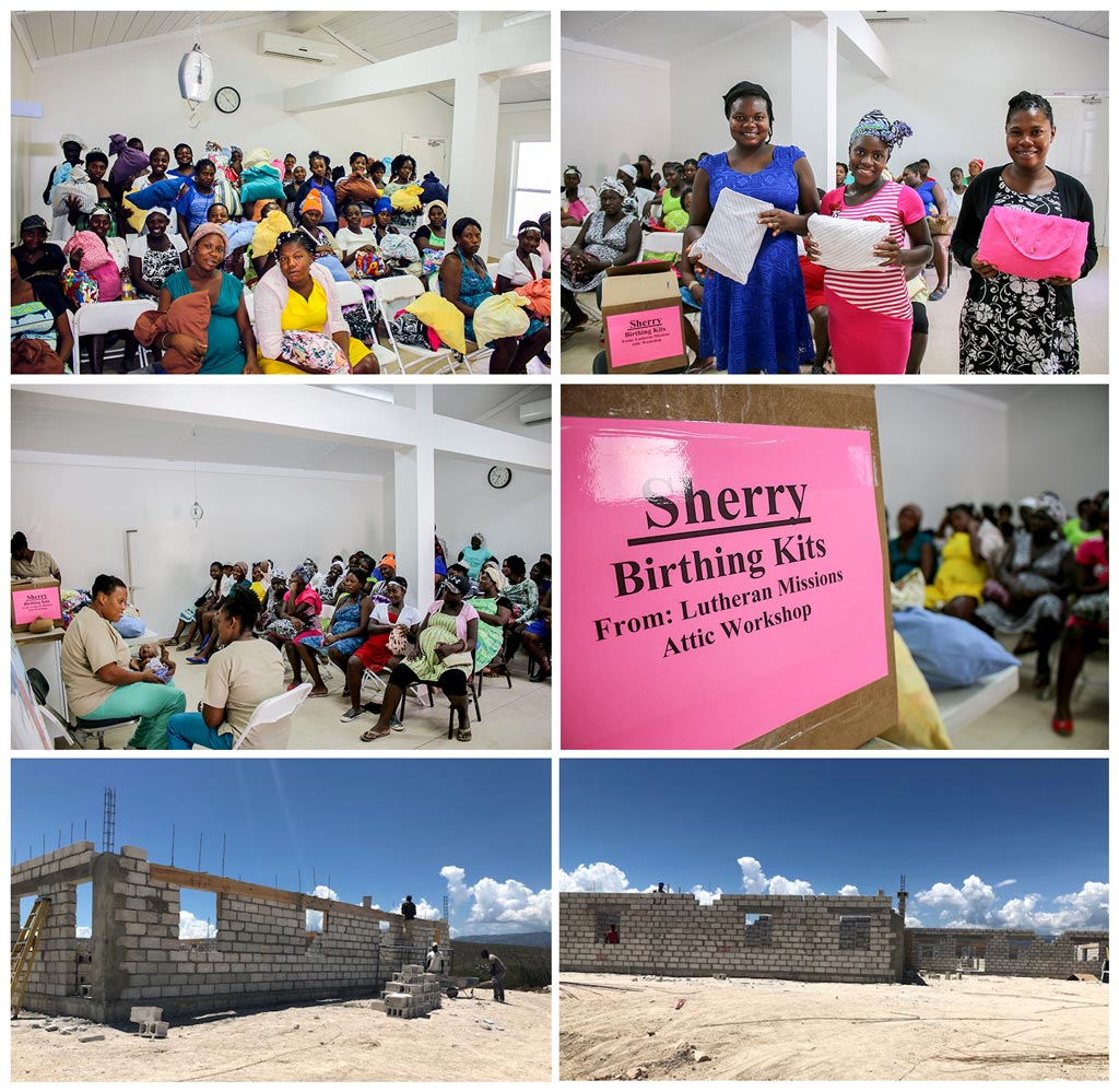 Haitian women visiting our Maternity Clinic:  5-31-18  2:00 PM