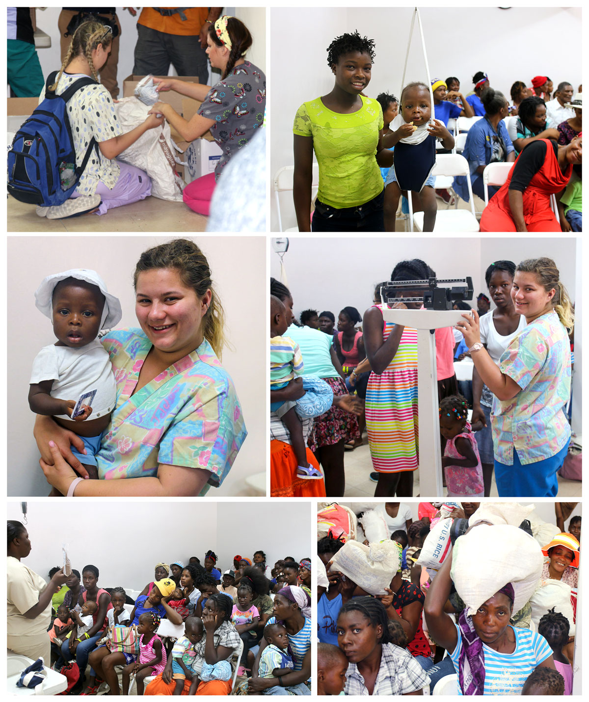 Volunteering at the Malnutrition Center:  6-28-18  5:35 PM