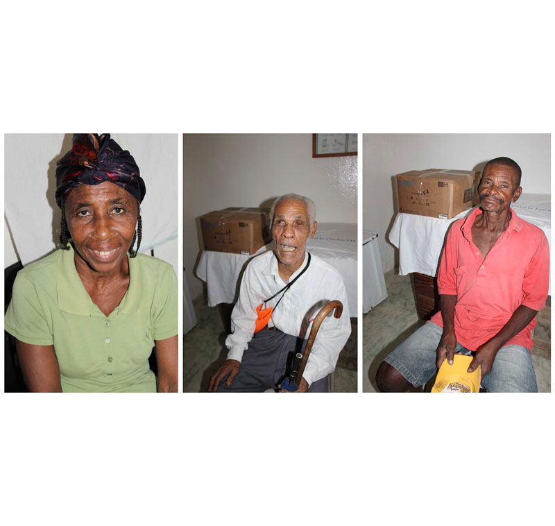 Feeding the elderly in Haiti:  6-21-18   5:00 PM