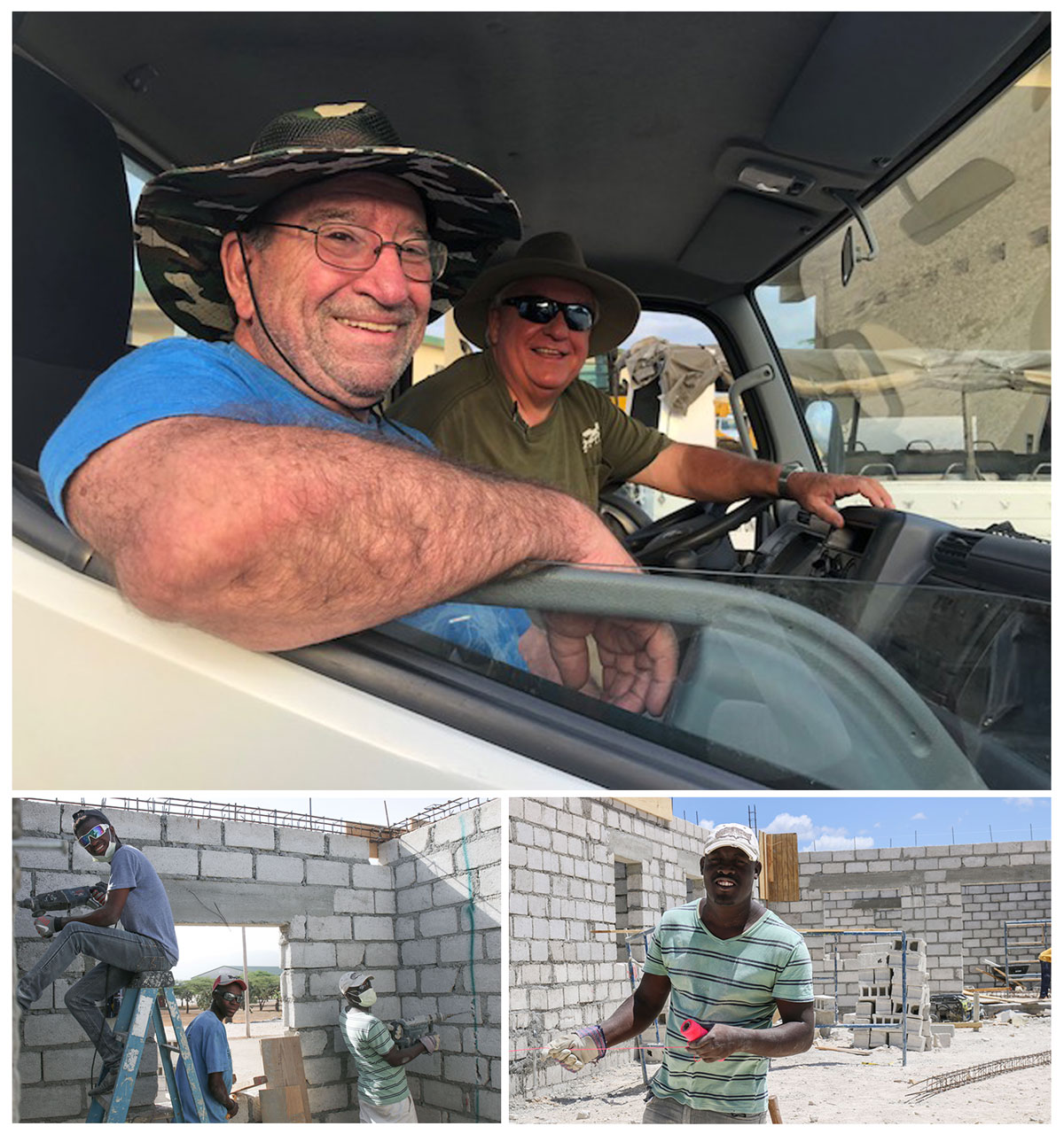 Welcoming Mark and Tony back to Haiti:  7-3-18   11:15 AM