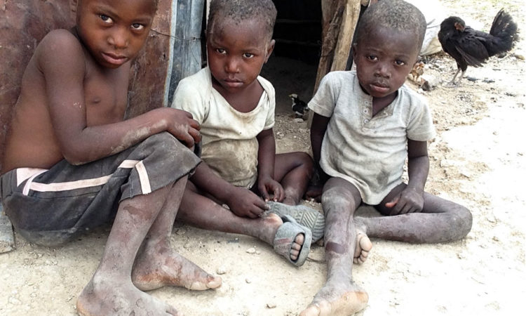 Children Suffering Drought