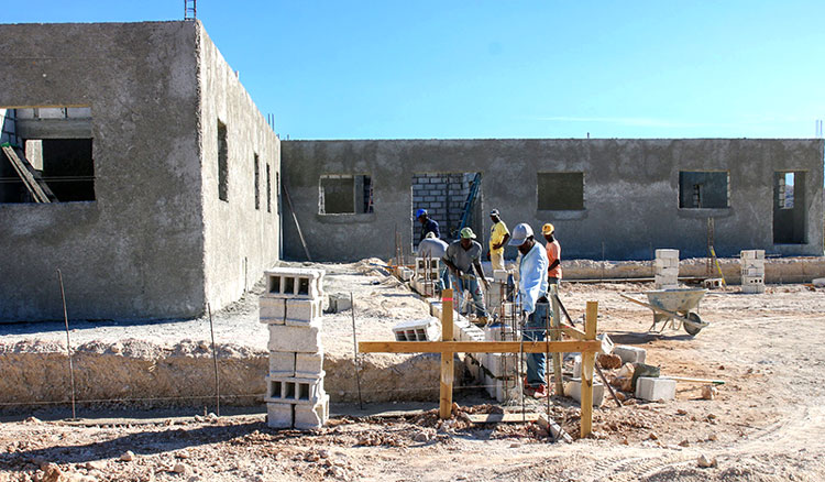 This building will be our new Women’s Birthing and Learning Center. 