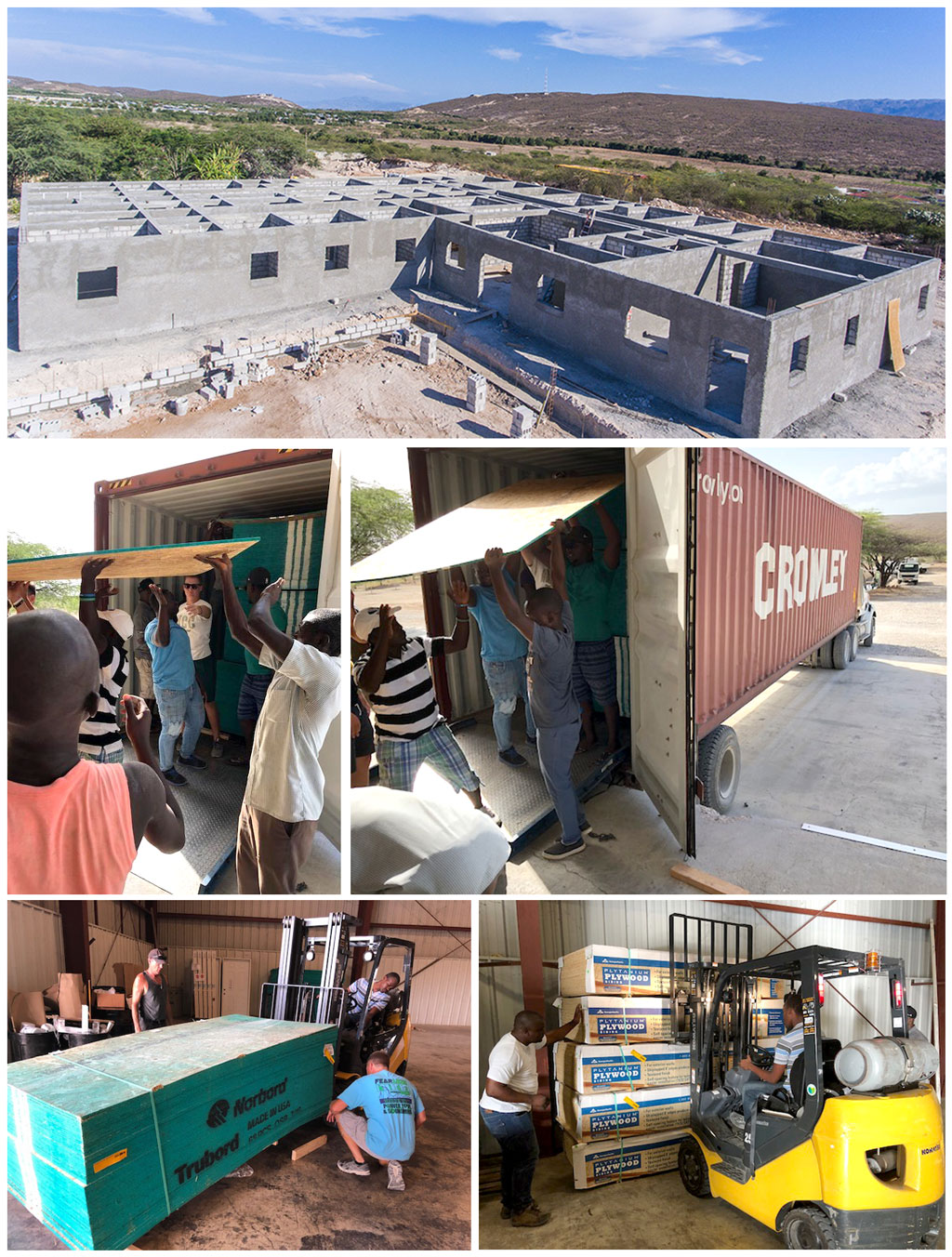 Building Supplies for Birthing Center:  8-1-18  9:40 AM
