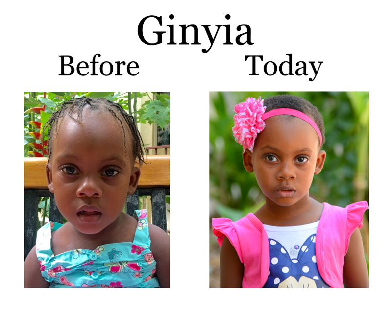 Update on Ginyia:  8-4-18  5:00 PM