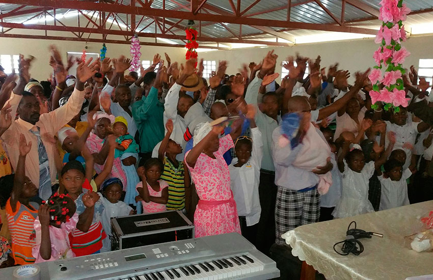 We dedicated this new church and school in Peyi Pouri to the Lord.