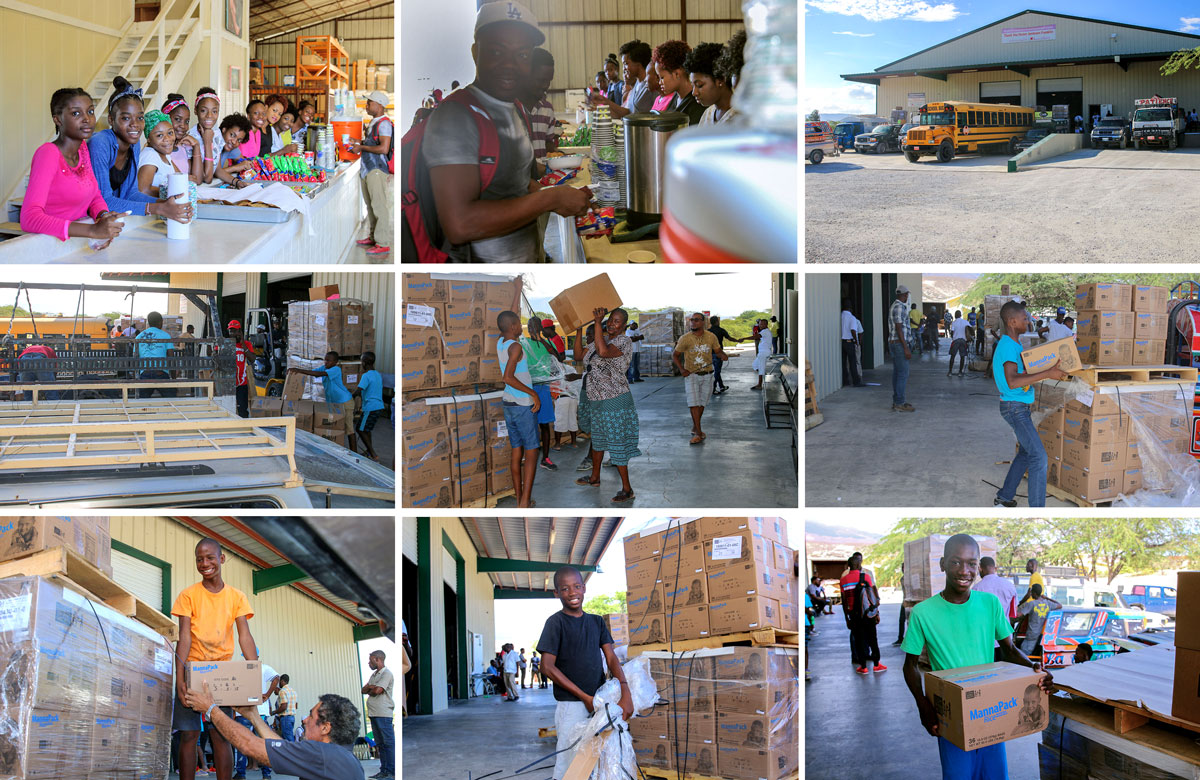 Food Distribution Today:  9-4-18  12:05 PM