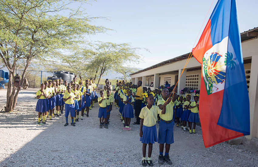 One of the Love A Child schools in Haiti.