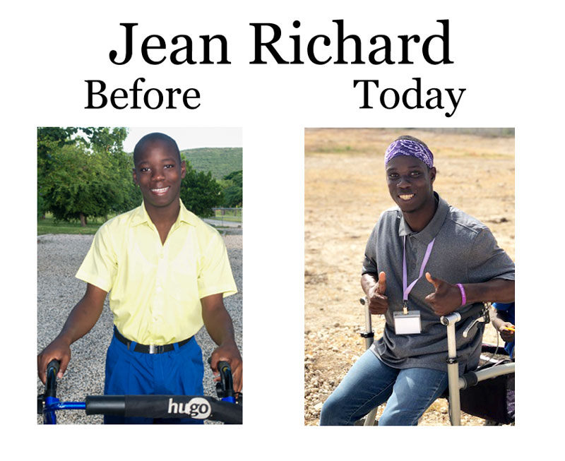 Update on Jean Richard:  10-3-18  7:00 PM