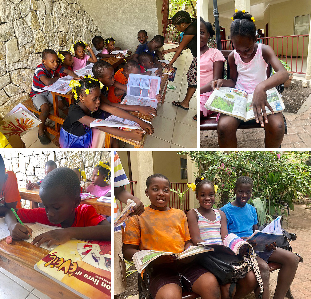 Haitian School Children