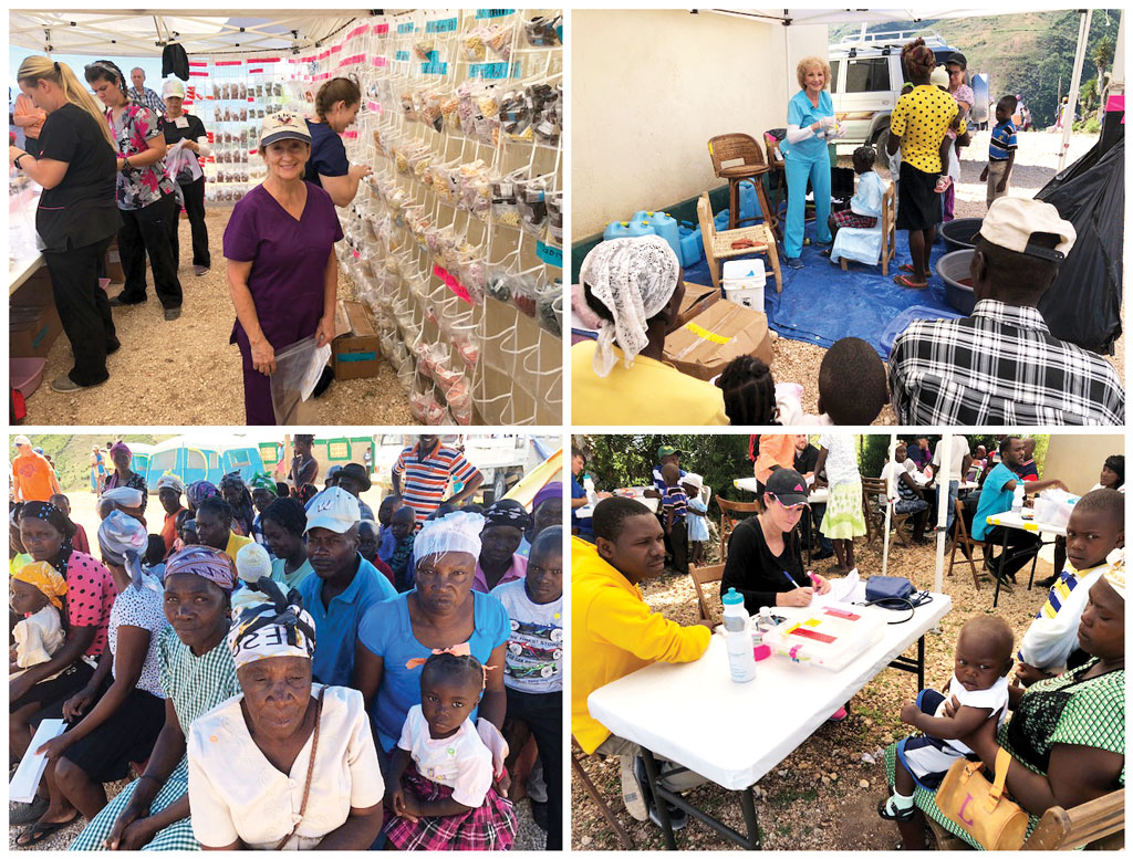 Volunteer Medical Team in Peyi Pouri:  10-24-18  9:10 AM