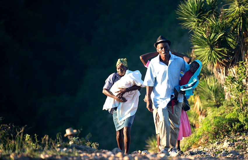 Many people will travel one or two days to reach a clinic in one of these villages.