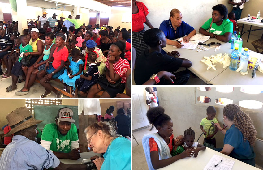 We were so thankful to have the Joyce Meyer Ministries — Hand of Hope Mobile Medical Clinic team with us in February.