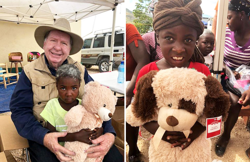 Children were treated in wound care and given toys when they left!