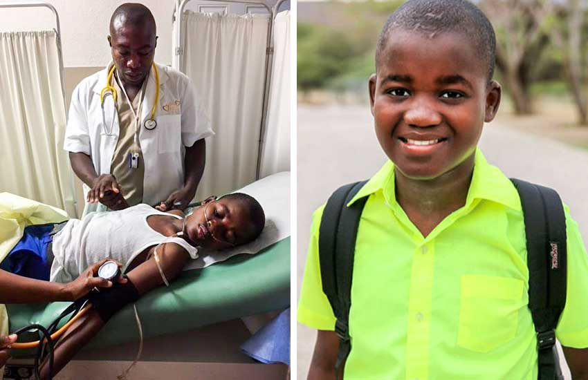 We had a big scare earlier in the year when one of the Haitian children in our children's home became very ill.
