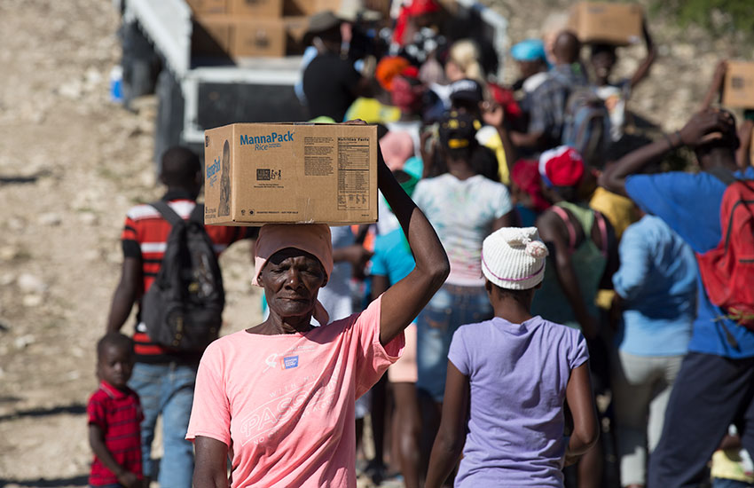 Haiti is facing a food crisis, and the need to feed so many increases every year.