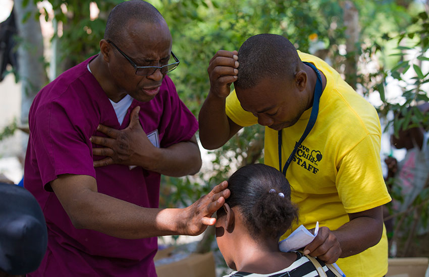 We had many decisions for Christ at our Mobile Medical Clinc.