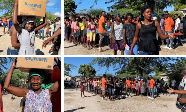 Food Distribution in Chambrun