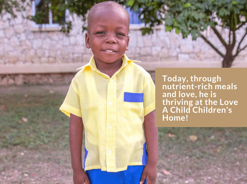 Kenzy - After Malnutrition Center Care from Love A Child in Haiti