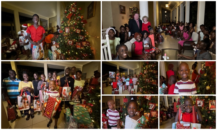 A Big Christmas Family Blow Out
