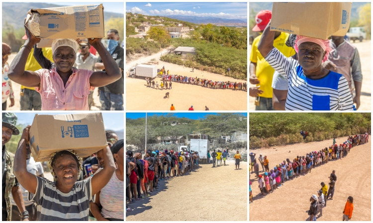 Nan Plezi, Haiti Receives Food!