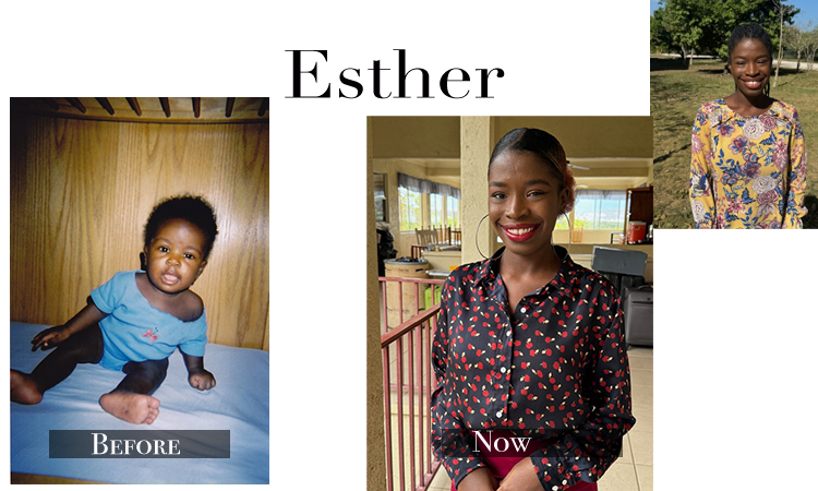 Future Dental Hygienist, Esther!