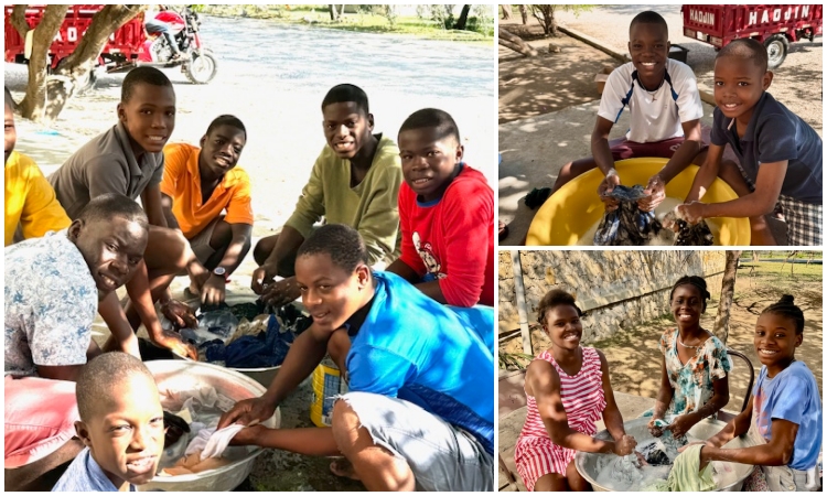 Laundry Day at Love A Child!