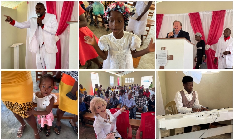 Church Service in the Village of Old Letant