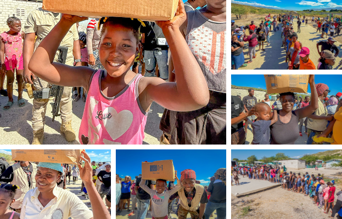 THANK YOU! OVER 720,000 MEALS GIVEN OUT THIS WEEK!! 