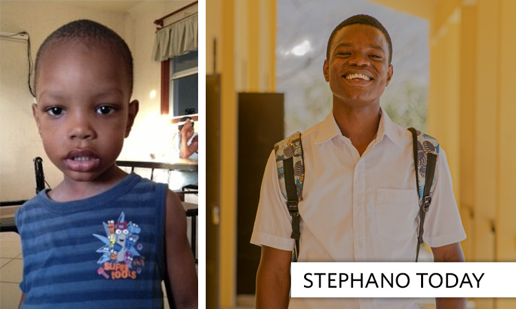 This bright and good looking young man is Stephano!