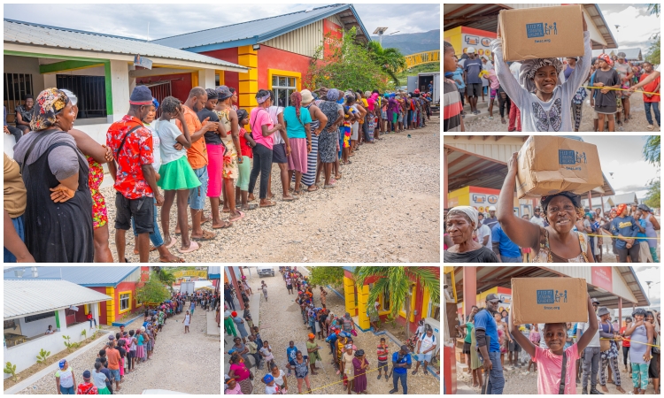 Gwo Mache Mirak Food Distribution