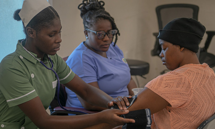 Caring for patients while training the next generation of nurses!